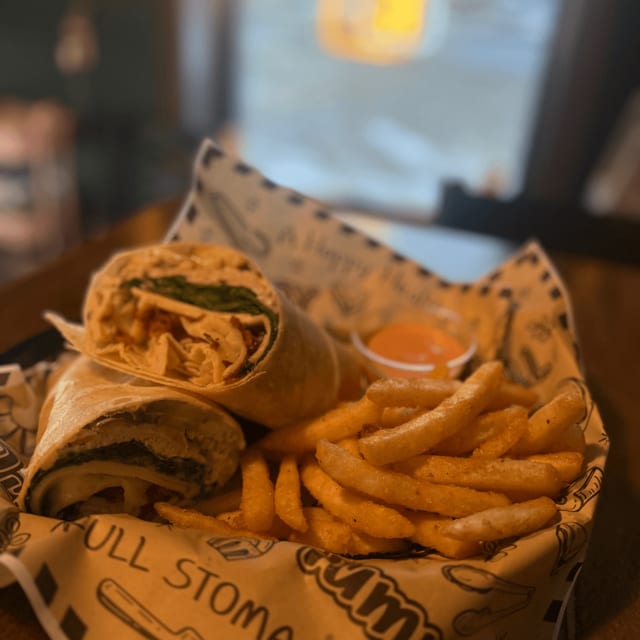 Turkey & Cheddar Wrap.