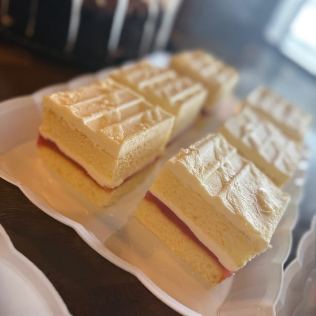 Gluten free strawberry shortcake.