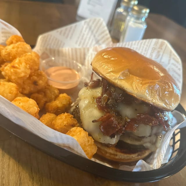 The Vermont Smash Burger.