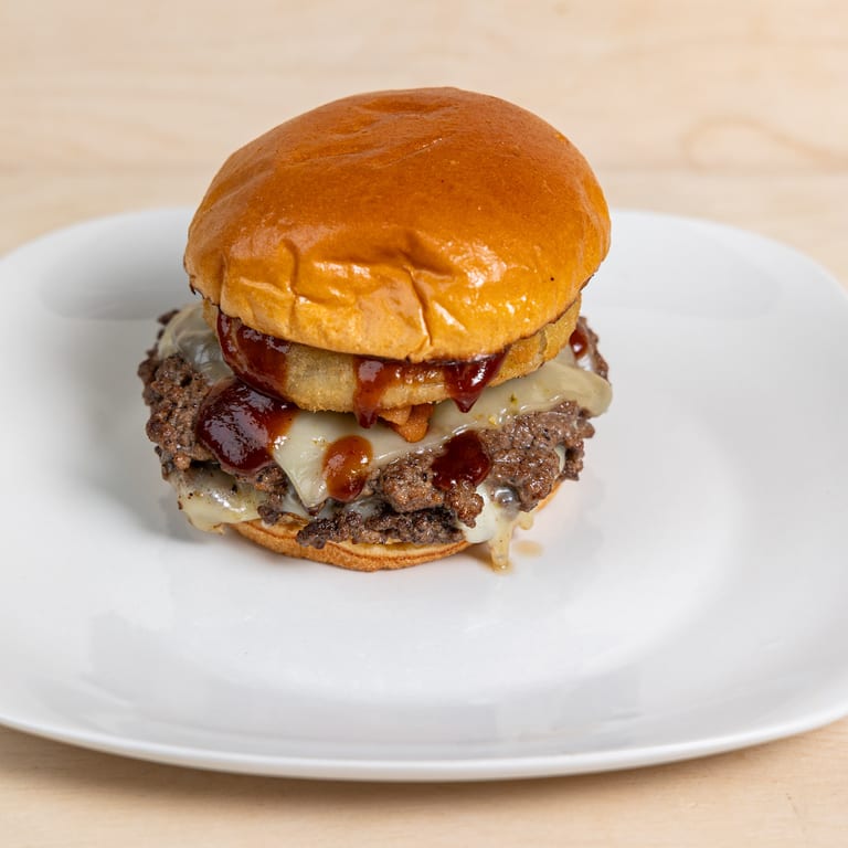 Indulge in Our Smash Burger