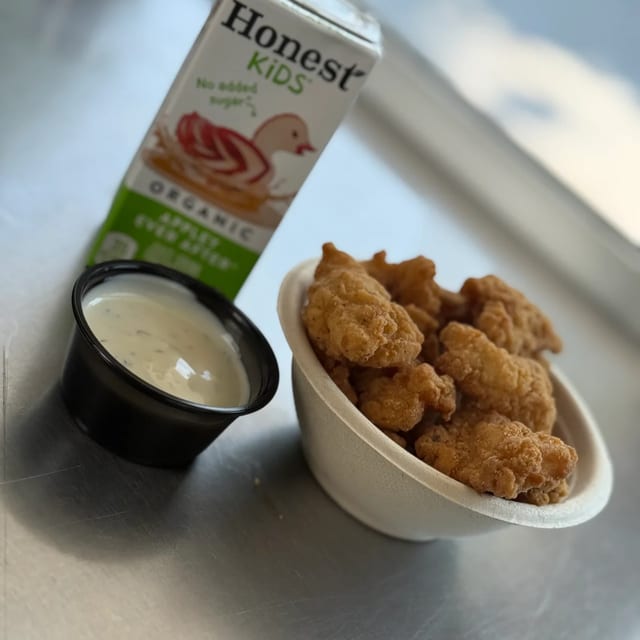 Kids Crispy Chicken Nuggets.