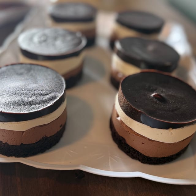 Chocolate mousse.