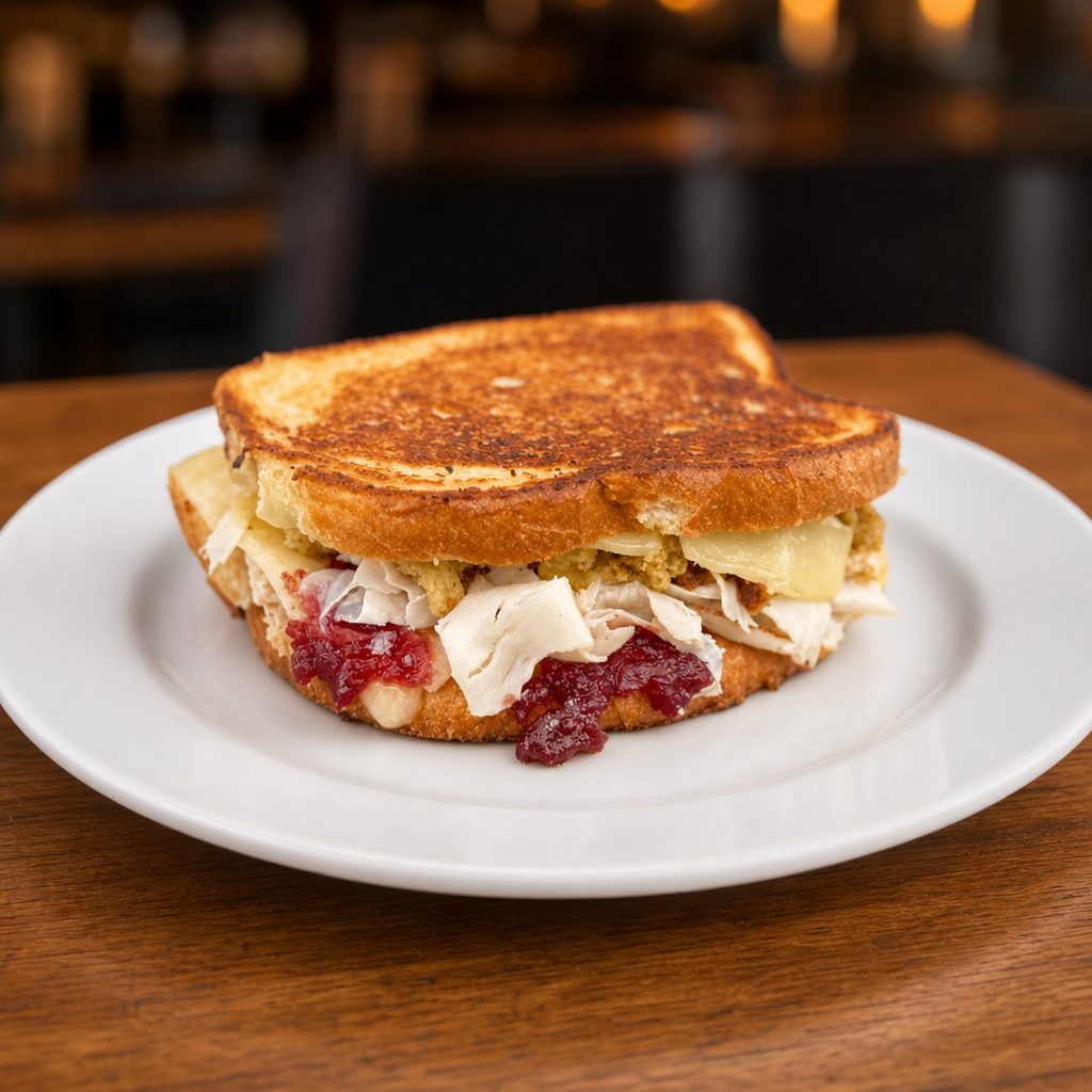 Thanksgiving Grilled Cheese.