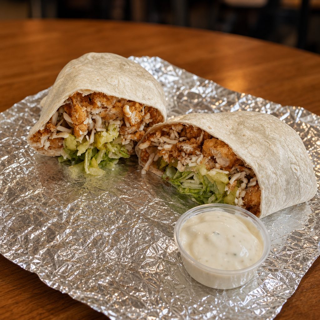 Buffalo Chicken Wrap.