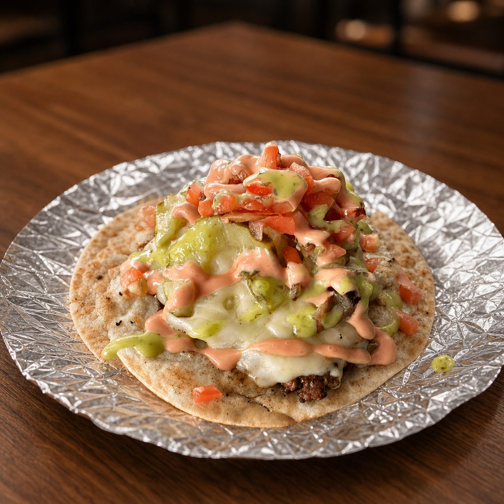 Taco Smash Burger.