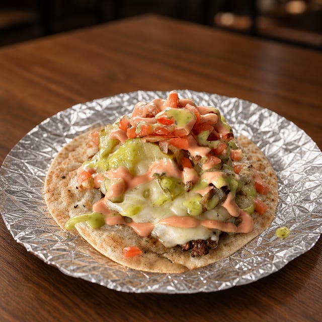 Taco Smash Burger.