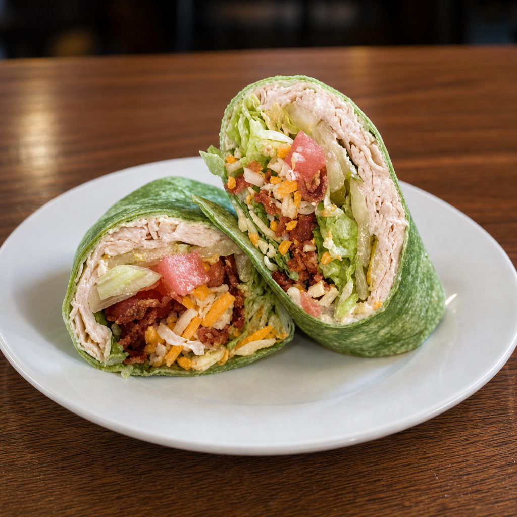 Turkey BLT Wrap.