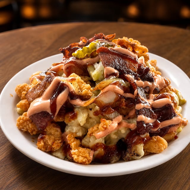 Loaded Mac & Cheese.
