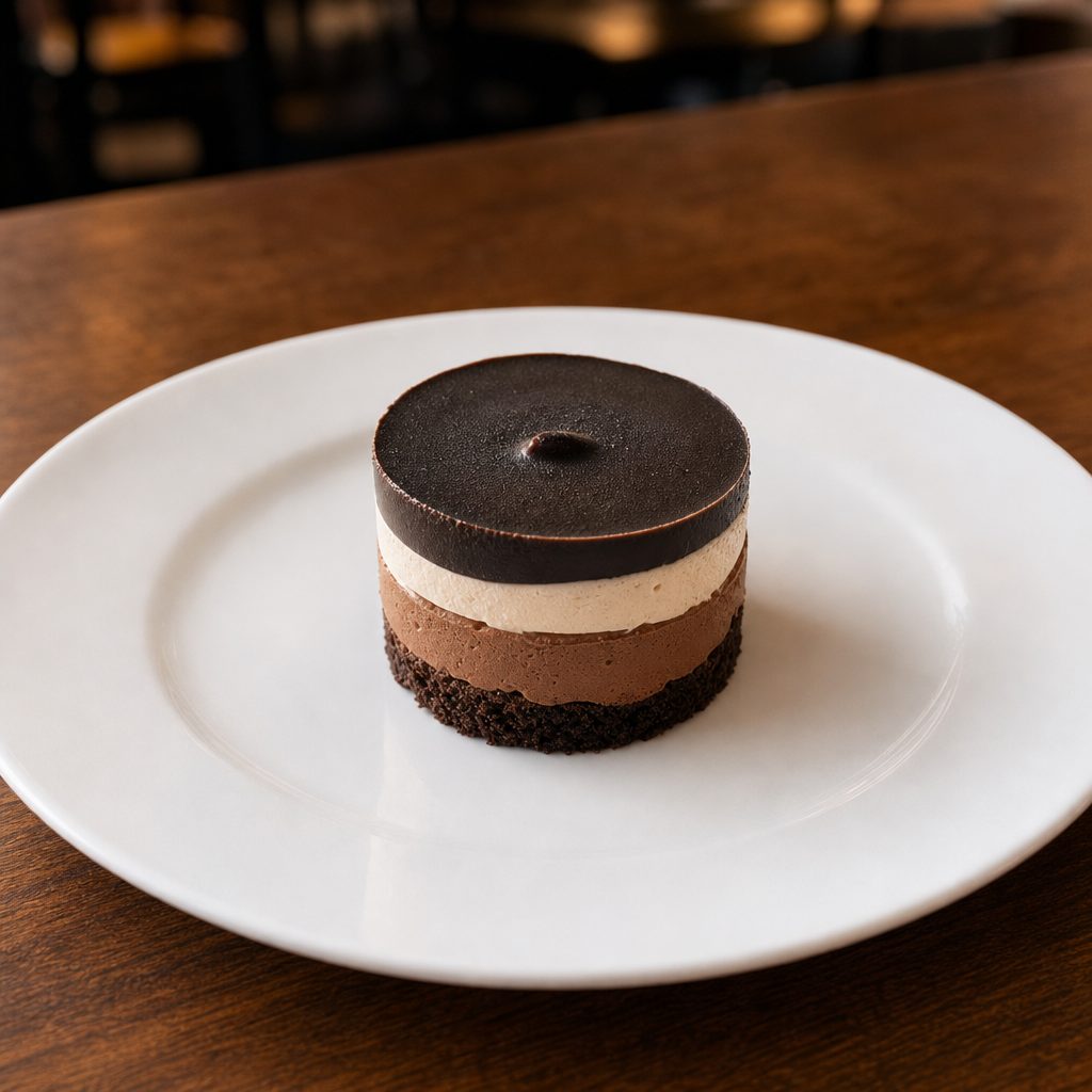 Chocolate mousse.