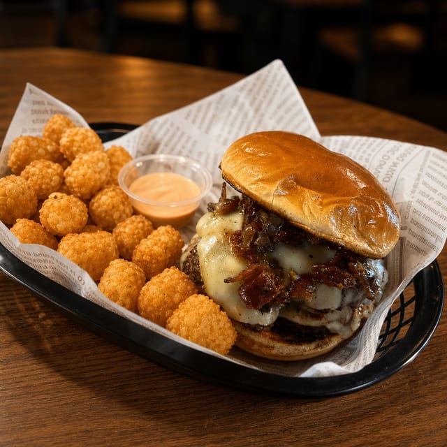 The Vermont Smash Burger.