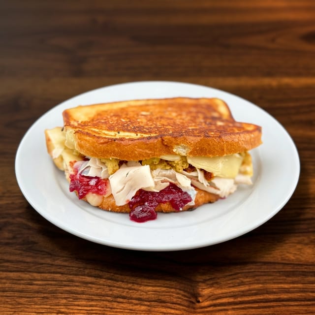 Thanksgiving Grilled Cheese.