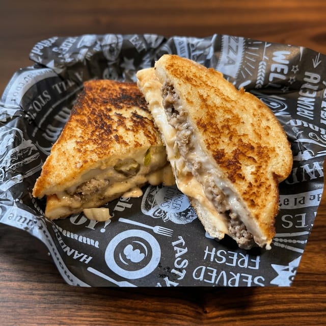 Smash Grilled Cheese.