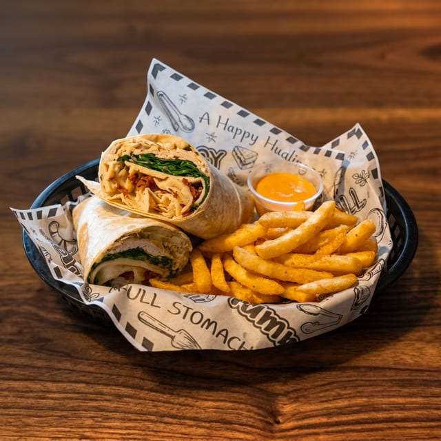 Turkey & Cheddar Wrap.