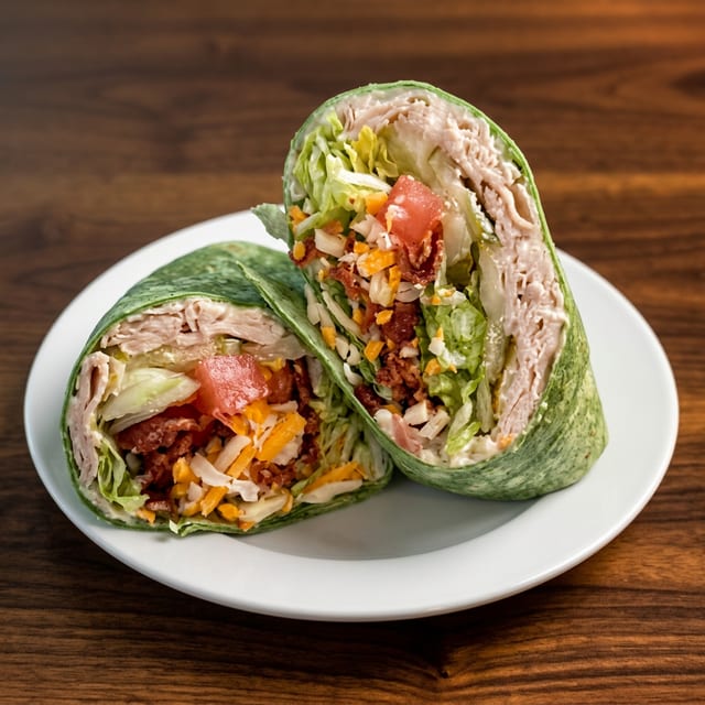 Turkey BLT Wrap.