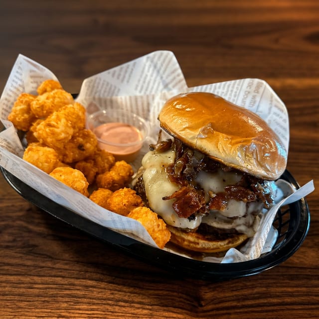 The Vermont Smash Burger.